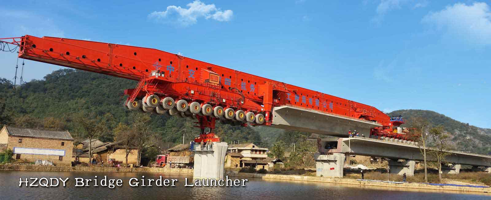 Bridge Girder Launcher Integrating Carrying and Erecting