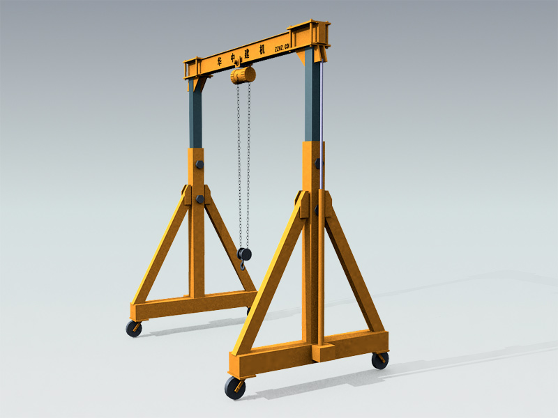 LHD Wheel Type Electric Hoist Crane