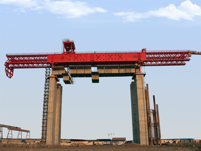 Segment Assembled Bridge Girder Launcher