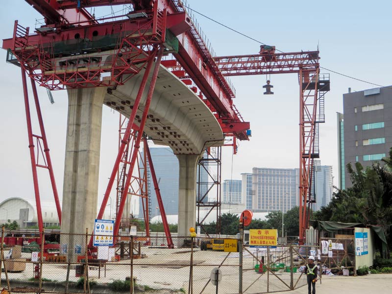 HZP1200t Bridge Building Crane