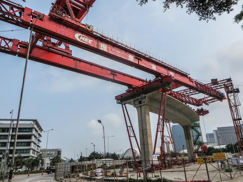 HZP1200t Bridge Building Crane