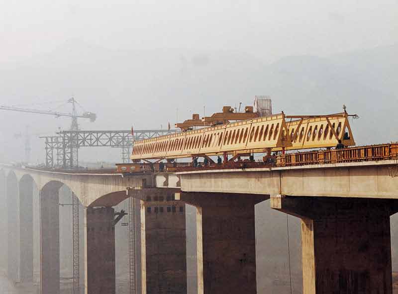 Bridge Construction Machine for Highway